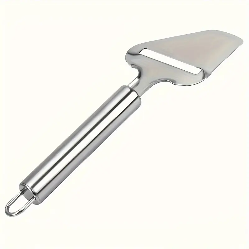 ORACEGRA     Stainless Steel Cheese Slicer (1pc) - Multifunctional with 4 Blades, Perfect for Cutting, Slicing, and Grating Cheese. A Great Addition to Cheese Tools for Baking and Cooking. 2