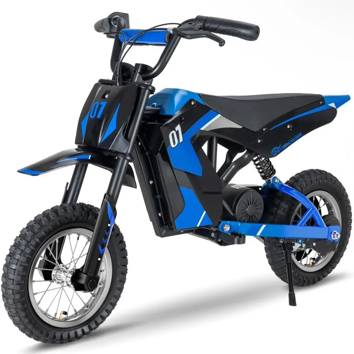EVERCROSS EV12M Kids Ride On Motorcycle, Electric Motorcycle with 300W Motor, 5/7.5/15.5 MPH Speed Modos, 9.3Miles Long-Range, 12'' Pneumatic Tire, Motor Cross for Ages 3-12 Children