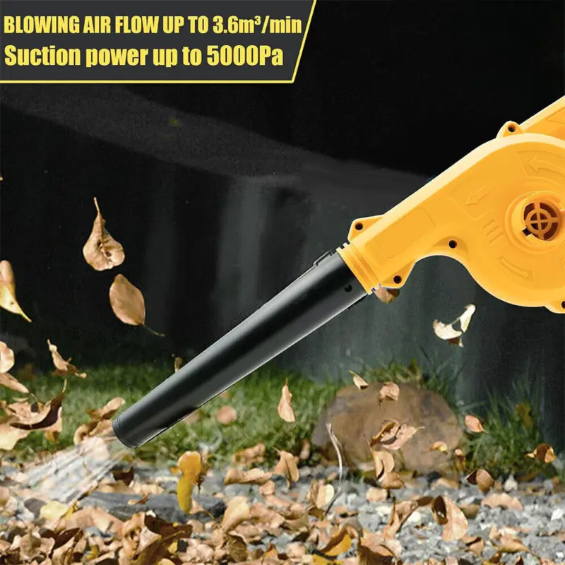 20V Battery Cordless Leaf Blower for Dewalt, 2-in-1 Electric Leaf Blower and Vacuum Cleaner 7