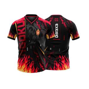 Free Customized Name and Number New Fashion Short-sleeved E-Sports Jersey Sportswear T-shirt Unisex