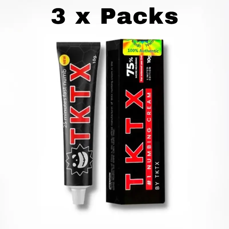 3 x Tattoo Numbing Cream - Maximum Strength