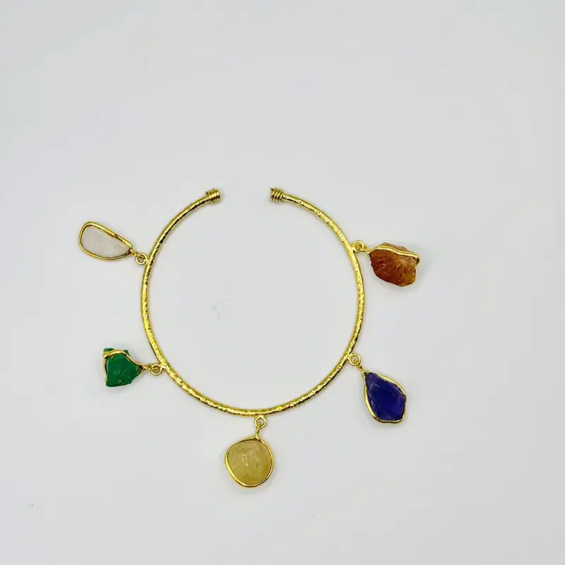 Memeebeau Daisy Stone Bracelet with Stone Detail for Women 2