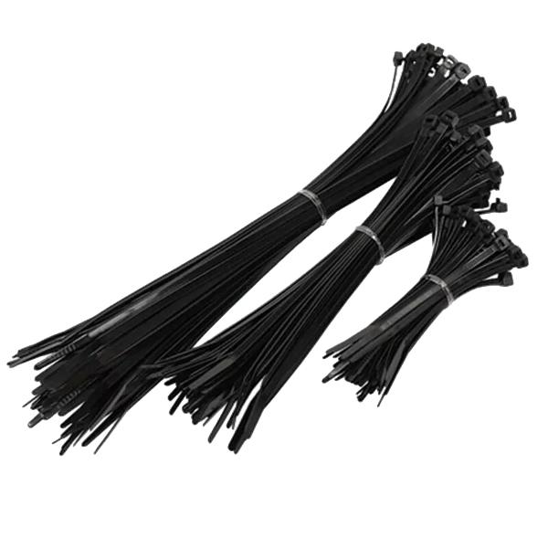 Black Cable Zip Tie Wraps Strong Fastener Assorted Sizes Thick Thin Long Nylon Zip Ties 550mm X 7.8mm QUANTITY 100 2