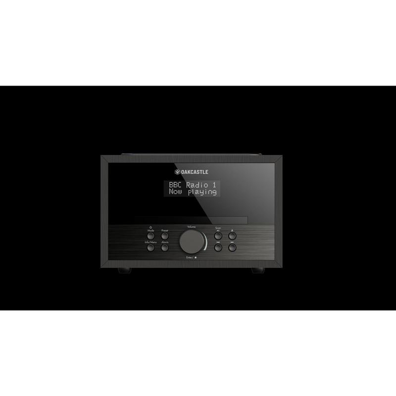 Oakcastle DAB400 CD Player DAB+  FM Bluetooth Radio Mains Powered Hifi System USB AUX 3.5mm Jack 2