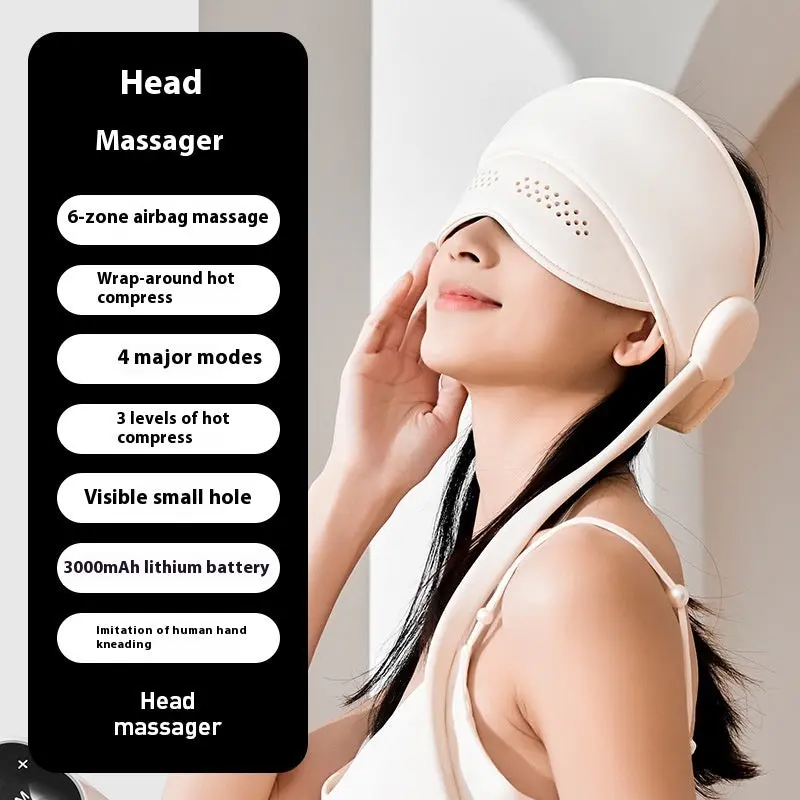 Head And Eye Integrated Massage Instrument Airbag Package Sleep Aid Home 3