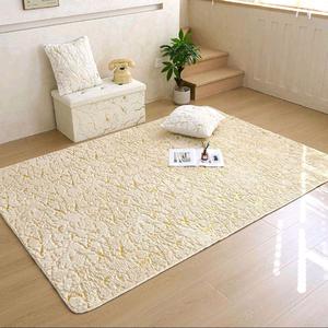 Premium Soft Metallic Marble Effect Rug - Luxury Quality, Non-Slip, Machine Washable, 160x230cm