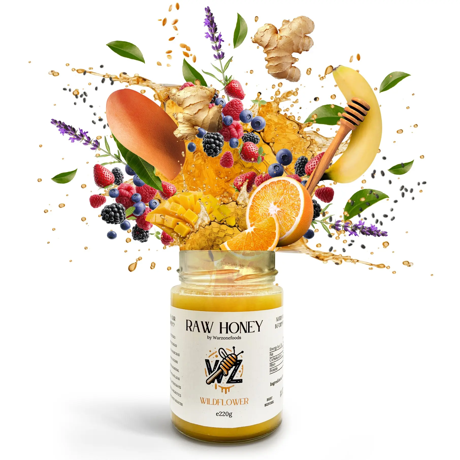 Raw Honey - All Flavours