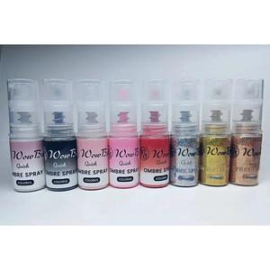 Quick Ombre Spray -  set of 8, Main colours and glitters collection