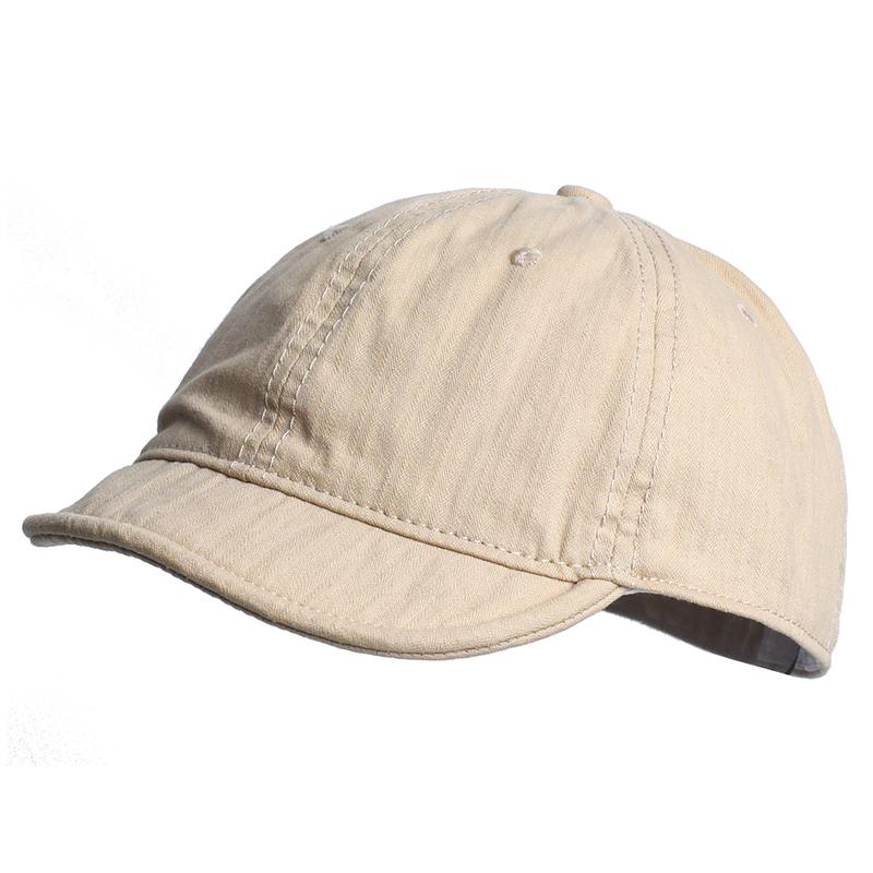 Vintage Short Brim Cotton Baseball Cap Men Women Dad Hat Adjustable Trucker Style Low Profile Caps 3