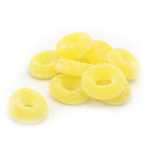 Kingsway Vegan Pineapple Rings - Sweet Candies Traditional Sweet Treats for All Vegan Friendly