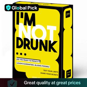 Letter Pattern Party Drinking Cards, 1 Box Hilarious Drinking Game Cards, Men Gifts, Party Board Game, Game Nights Birthday Gift & Bachelor Party, Board Games Night