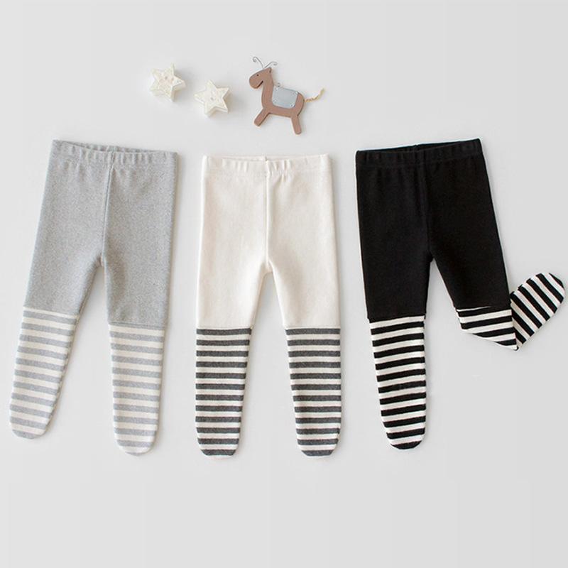Product Introduction of Striped Stitched Tights for Women - Fashionable and Comfortable Legwear 5