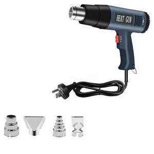 Heat Gun 122℉~1022℉ Variable Temperature Control Overload Protect, Plug and Play Fast Heating Heavy Duty Hot Air Gun Kit for Crafts Shrink Wrapping Tubing Removing Epoxy