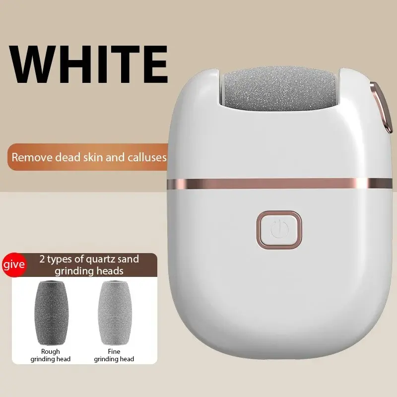 Rechargeable Electric Foot Grinder Dead Skin Remover Calluses Feet Scrubber Electric Foot File Dry Dead Cracked Foot Care Repair Manicure Nail