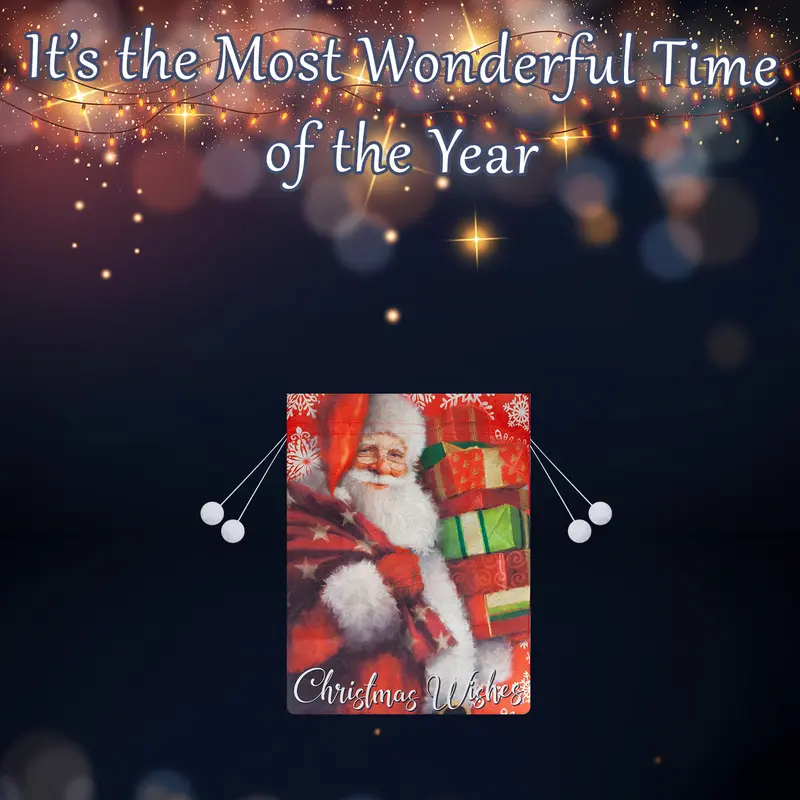 Christmas Santa Sack 1 x Varied Design 60cm x 80cm Christmas Themed 2