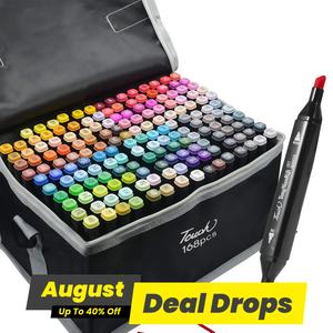 24-262 Color Double Head Marker Pen Set, 1 Set Multifunctional Coloring Marker Pen, Art Supplies for Students School Office, Valentine's Day Gift