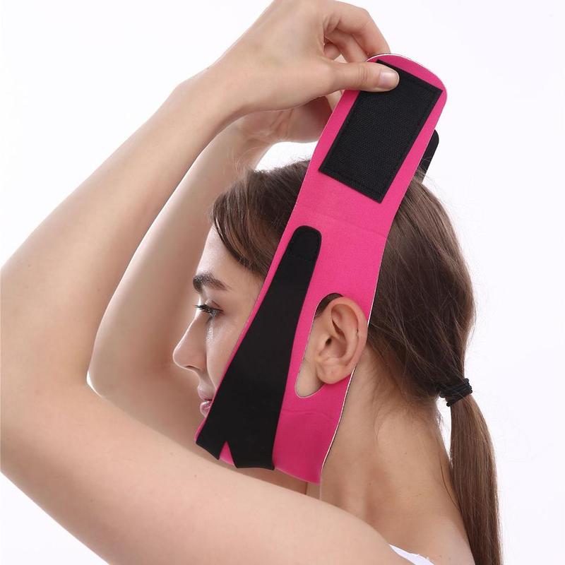 Product Introduction of Women Slimming Chin Cheek Slim Lift Up Mask V Face Line Belt Anti Wrinkle Strap Band Facial Beauty Tool Face Slimming Bandage 6