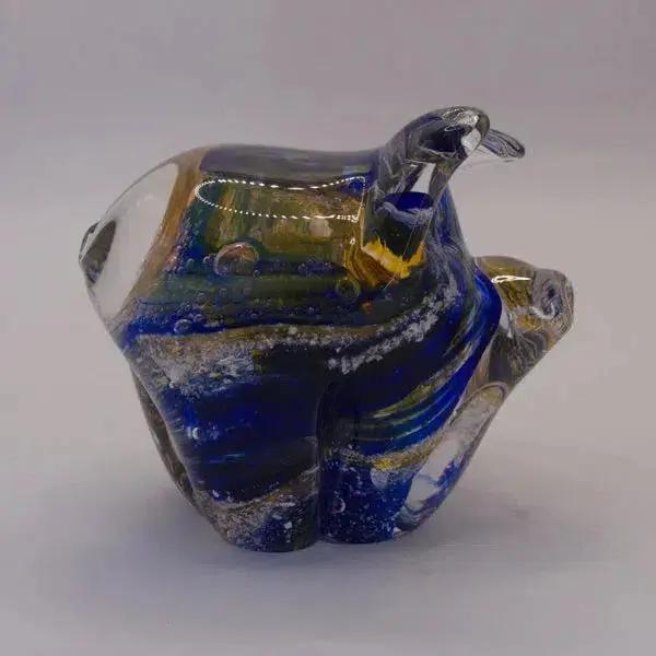 Ashes to Glass Pig Keepsake 3