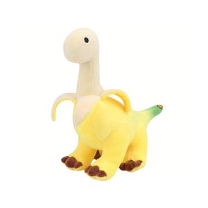 Cute Banana Brontosaurus Design Plush Toy, Soft Stuffed Animal Plushie, Soft Stuffed Dinosaur, Cartoon Banana Soft Dragon Doll, Home Decoration Gift