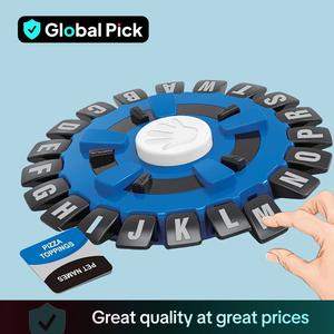 Letter Game, 1 Set Word Game, Family Board Game, Word Game for Party, Funny Game for Family, Friends, Party Game