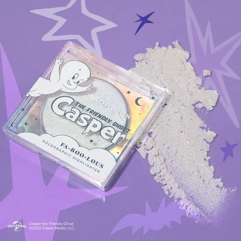 Profusion Cosmetics Casper the Friendly Ghost Holographic Highlighter 3