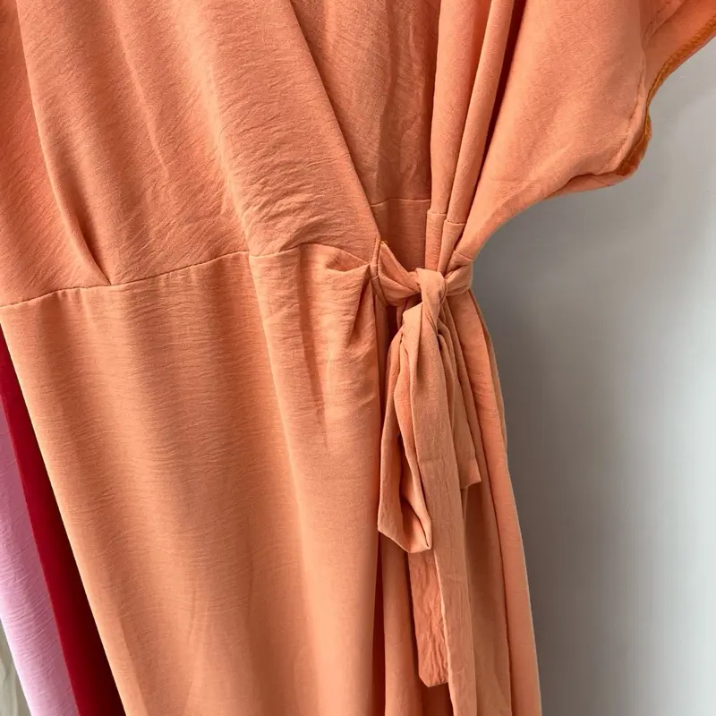 VIRGO BOUTIQUEchrissy - Wrap over adjustable tie waist midaxi dress 4