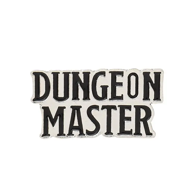 1 Pcs DnD Metal Pin Dungeon Master