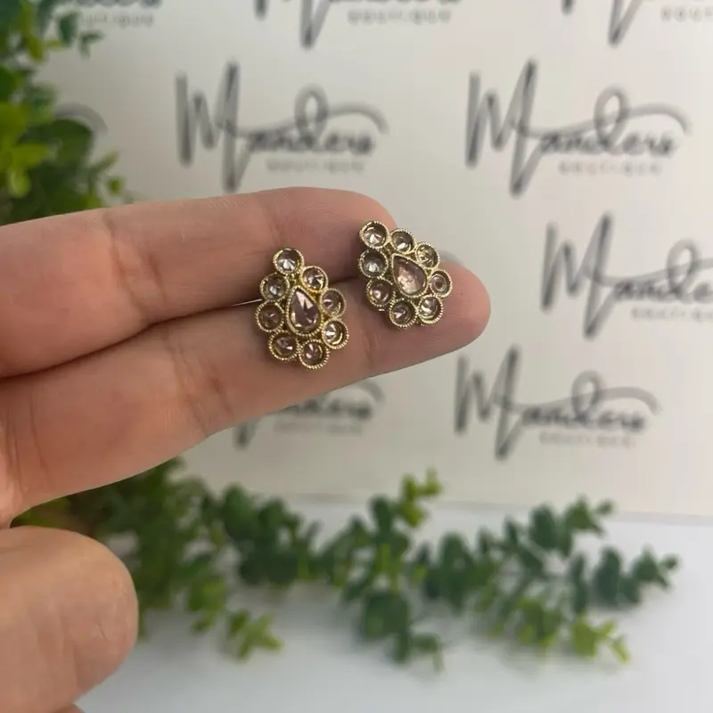 Antique Gold Studs