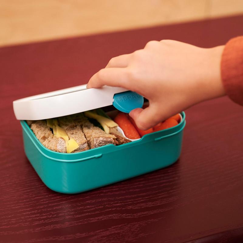 Product Introduction of Lunch Box Campus Little Dutch - Bento Lunch Box For - With Bento Compartment & Clip Closure - BPA-Free & Dishwasher Safe - 750 ml - Flowers & Butterflies Fruit Plastic 7