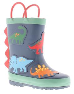Dinosaur Hunters Boys Wellies Infants Billy navy UK Size