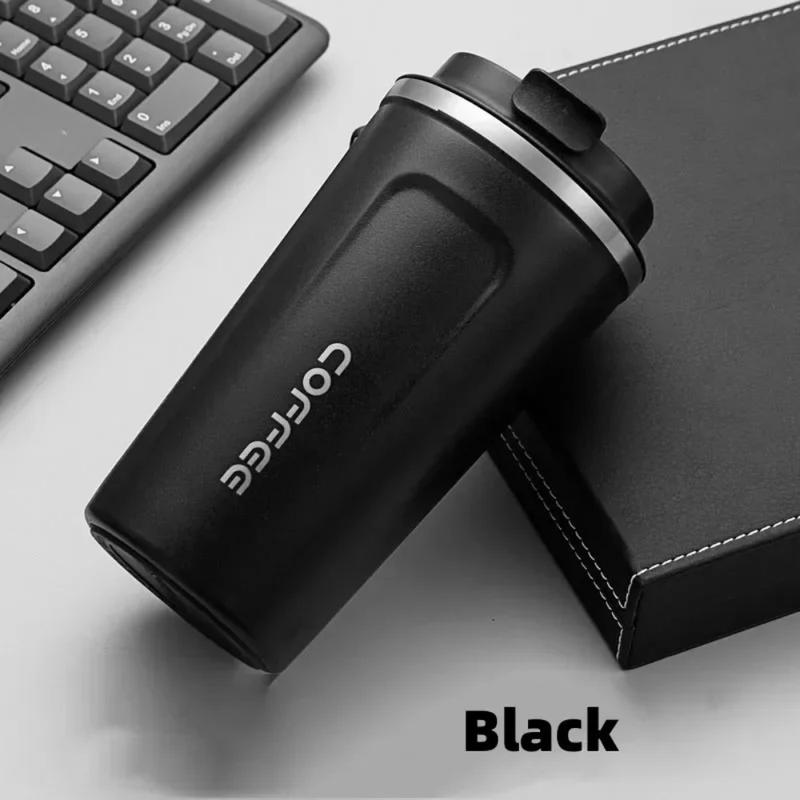 380/510ML Stainless Steel Thermal Mug Thermo for Coffee Water Bottle Leakproof Travel Drinkware Travel Thermal Mug 6
