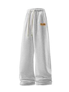 Men's Letter Print Drawstring Waist Sweatpants, Casual Loose Fit Pants for Spring & Fall, Men's Trousers for Daily Wear