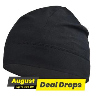 Solid Color Cycling Beanie, 1 Count Windproof Warm Hat for Men & Women, Baseball Caps, Outdoor Sports Hat for Cycling, Skiing, Running, Hiking, Camping, Fishing, Cycling Cap, Adjustable Protective Cap