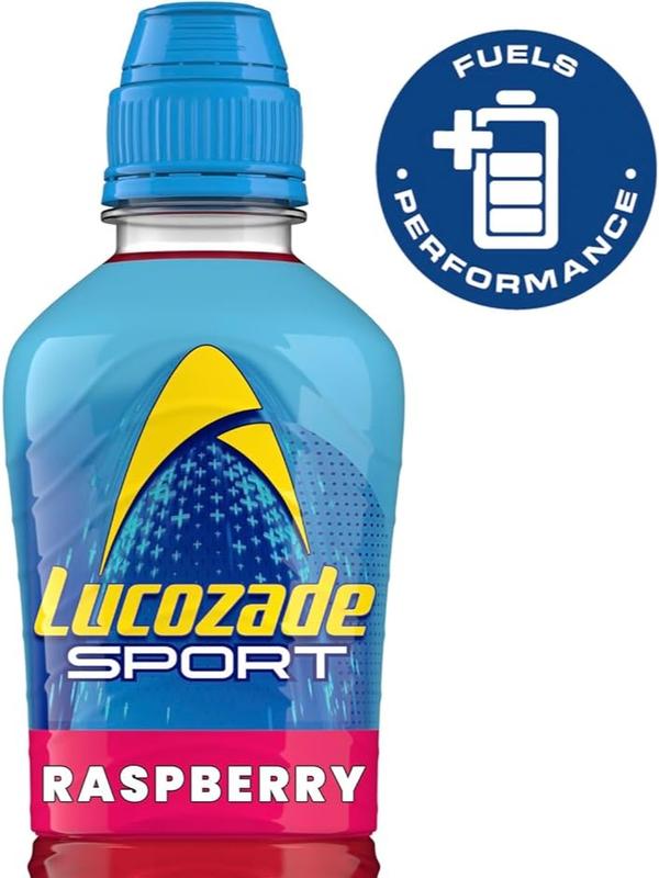 Lucozade Sport Body Fuel - Raspberry 4x500ml | Isotonic Sports Drink with Electrolytes & Vitamin B3 1
