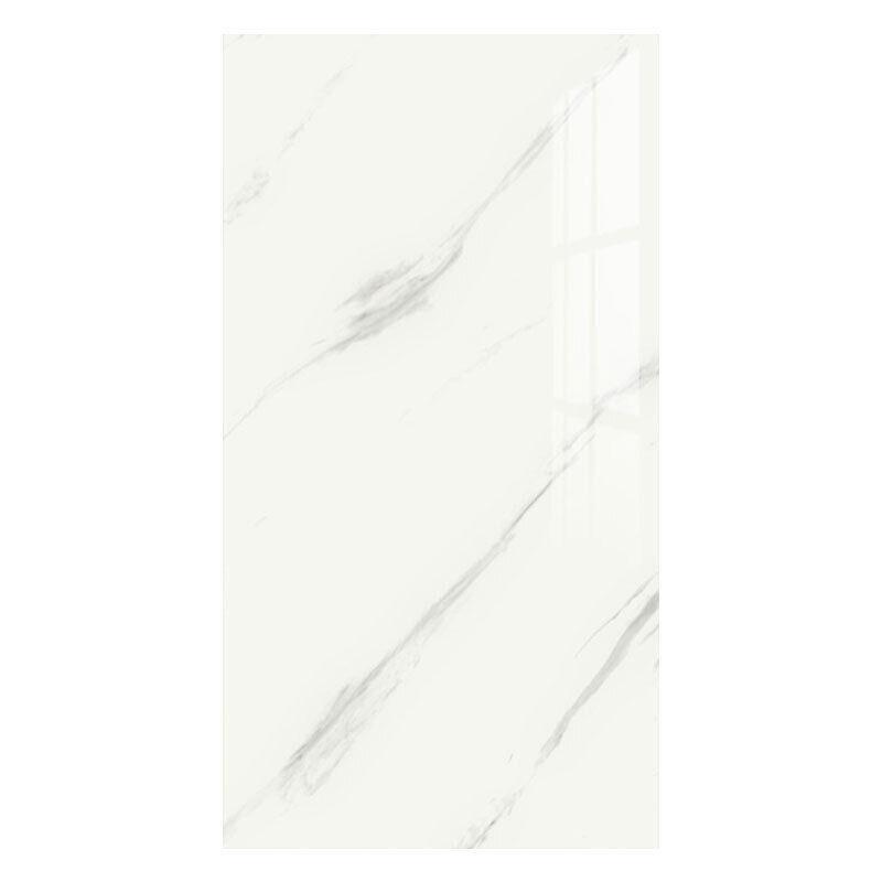 Grey Marble Peel & Stick Wall Tiles - Instant Upgrade Bathroom Kitchen Backsplash | Waterproof Self-Adhesive Vinyl Decals | 60x30cm (10 Pack) Removable Home Decor Multicolor gray wallpaper & wall trim stickers marble  tiles adhesive  wall  tiles 1