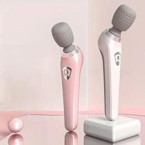 Portable Handheld Vibrating Massager, USB Rechargeable Relaxation Stick, Multi-functional Full Body Massage Tool