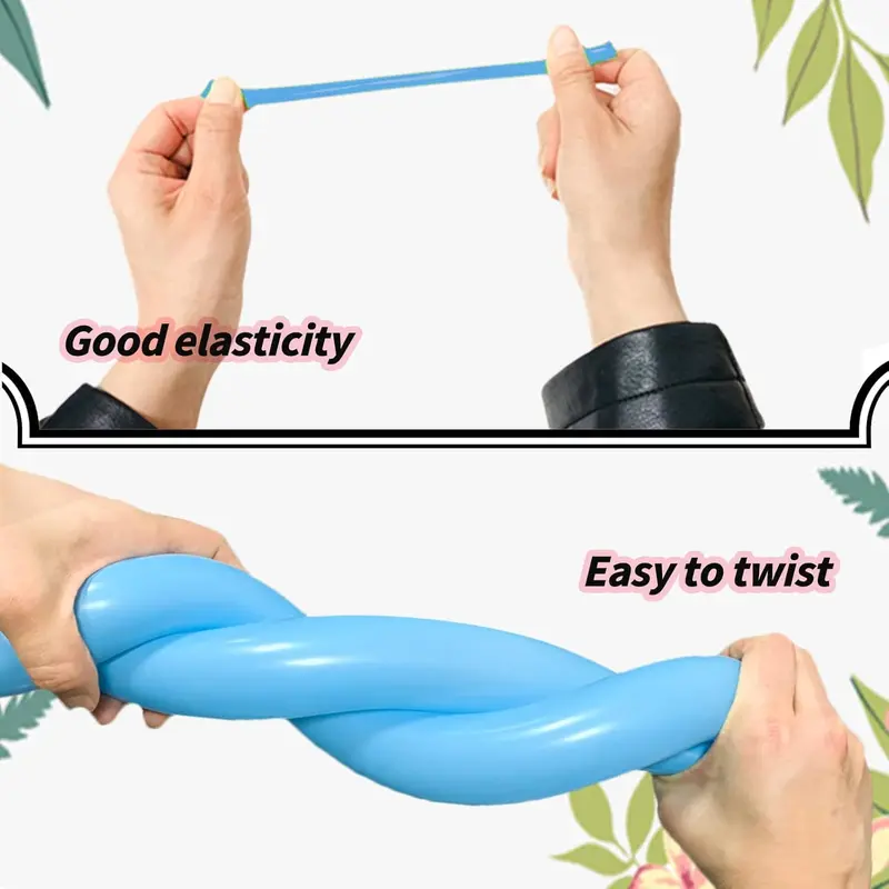 floating+cat+balloon 100 Pcs Light Blue 260q Balloons Thickening Latex Long Balloons for Balloon Garland, Skinny Latex Twisting Balloon for Animals Modeling (Light blue). 2