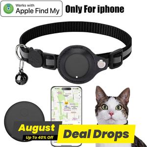 Smart Mini Cat Pet Tracker, GPS Pet Cat Collar Set, Suitable for Luggage, Dogs, Cats, Pets, Car Positioning Tracking Device