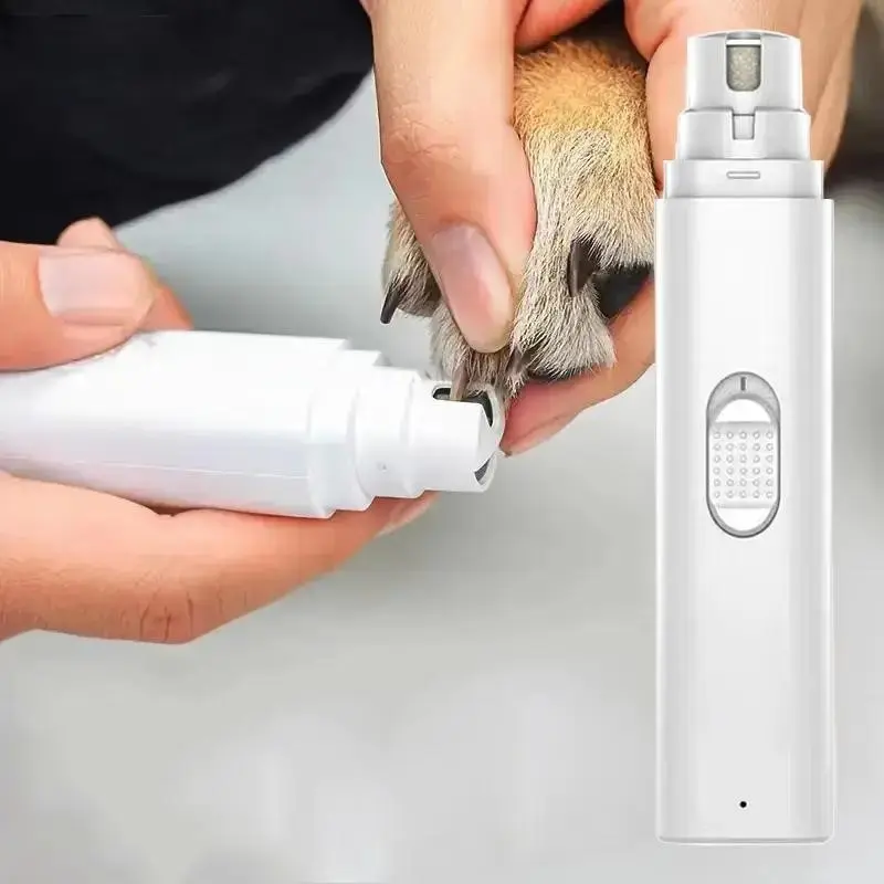 Pet Nail Grinder Dog Cat Battery Model Nail Trimmer Large and Small Dogs Nail Clippers Pet Grooming Tools