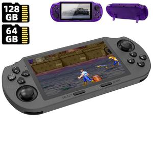 Retro Handheld Game Console, USB Rechargeable 4.5 Inch IPS Screen 64GB 20000+Games Machine, Wireless Mini Portable Game Player, Gaming & Consoles for Boy Gift