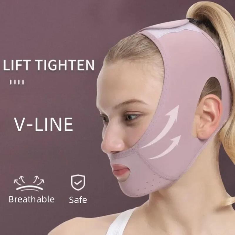 Product Introduction of Reusable Face Slimming Bandage V Line Face Shaper Women Chin Cheek Lift Up Belt Facial Massage Strap Face Skin Care Beauty Tools 15
