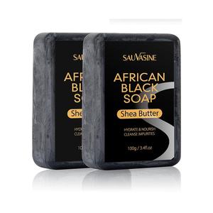 African Black Soap, 1 Count/ 5 Counts Deep Cleansing Body Soap, Moisturizing Skin Soap, Body Wash & Soap for Women & Men
