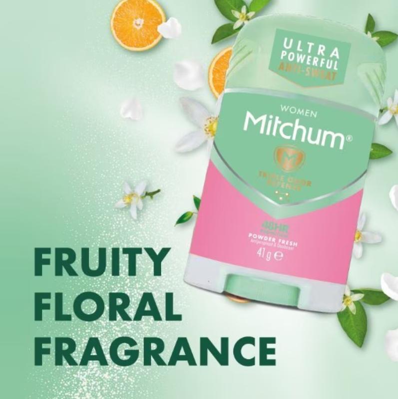 Mitchum Powder Fresh Deodorant Stick 41g for Body Care 1