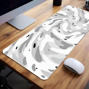 Abstract Swirl Pattern Mouse Pad, 1 Count Non-slip Mousepad, Fathers Day Gift Laptop Computer Keyboard Mat, Dad Gift Desk Mat for Office Home Gaming, Desk Accessories