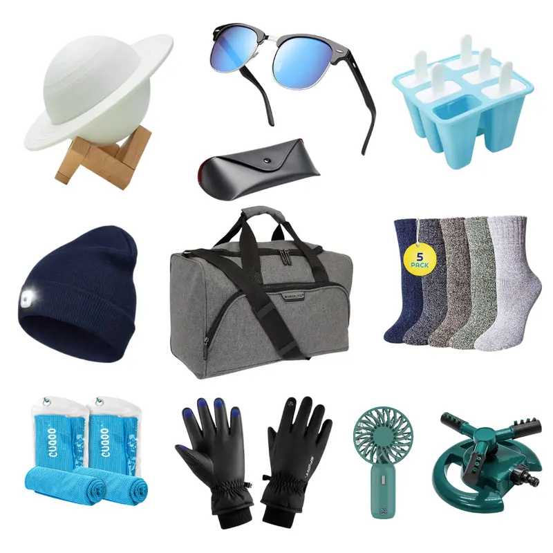 Men's Bargain Mystery Box - Gift Set, 5 for £17 (RRP £50) - 10 for £28 (RRP £100) Premium Clearance Items, Blind Box -  Random Fun Products -Fashion Accessories & Headphone & Bags 1