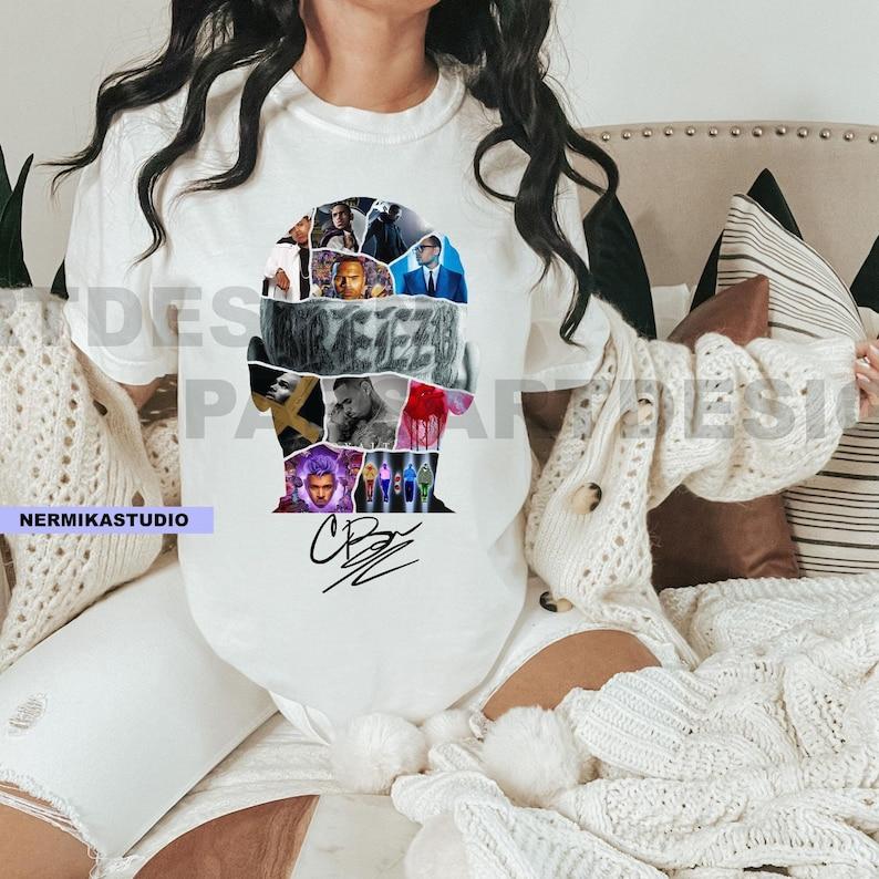 Chris Brown world tour shirt face Chris Brown the 1111 world Tour shirt Chris Brown t-shirt Chris Brown fan merch Chris Brown concert 1