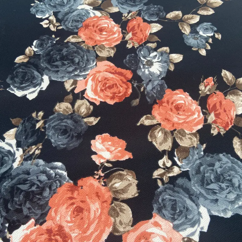 Black Floral Liverpool 0