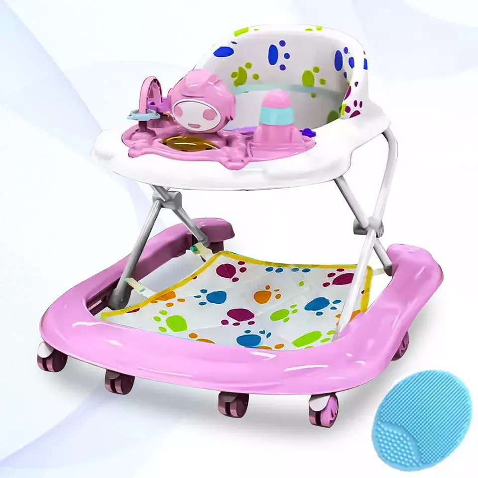 Baby Walker Bouncer First Steps Push Along Activity Music Ride On Car Melody UK