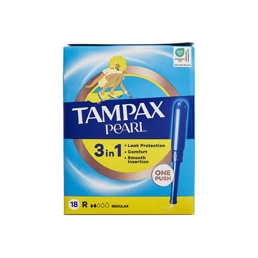 Tampax Pearl Regular 18's