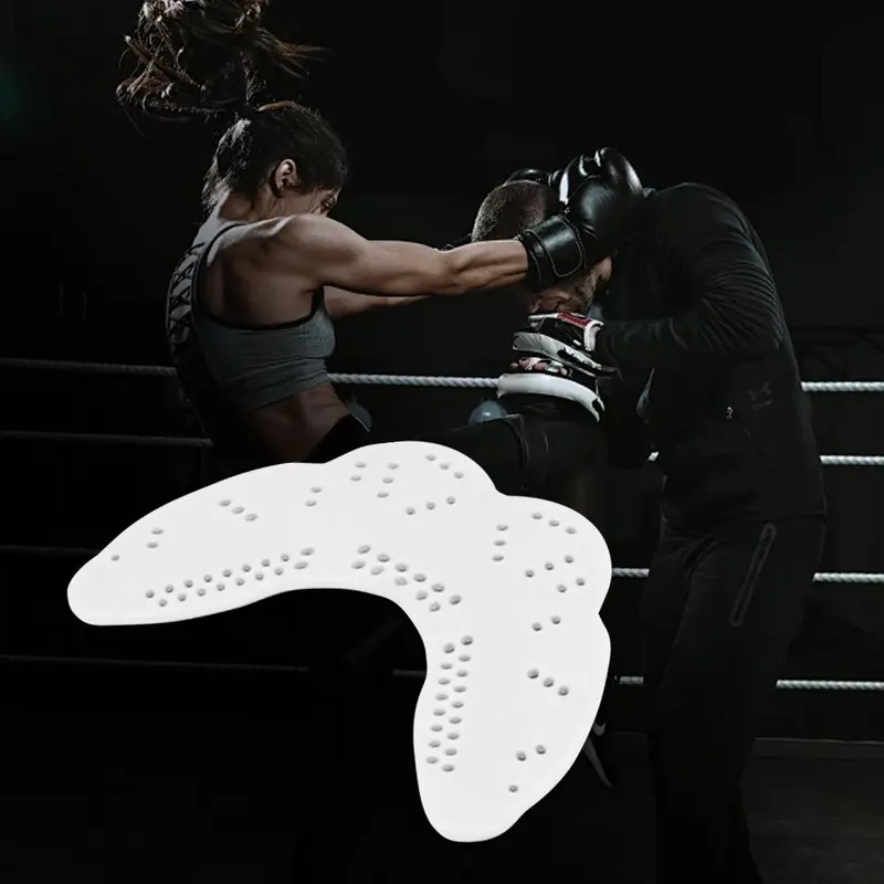 Sport Mouth Guard for Boxing, Basketball, Rugby - Teeth Protector with Jaw Impact Protection 3
